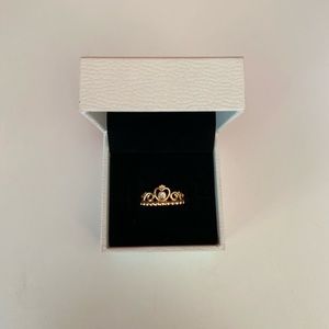 Pandora Princess Tiara Crown Ring